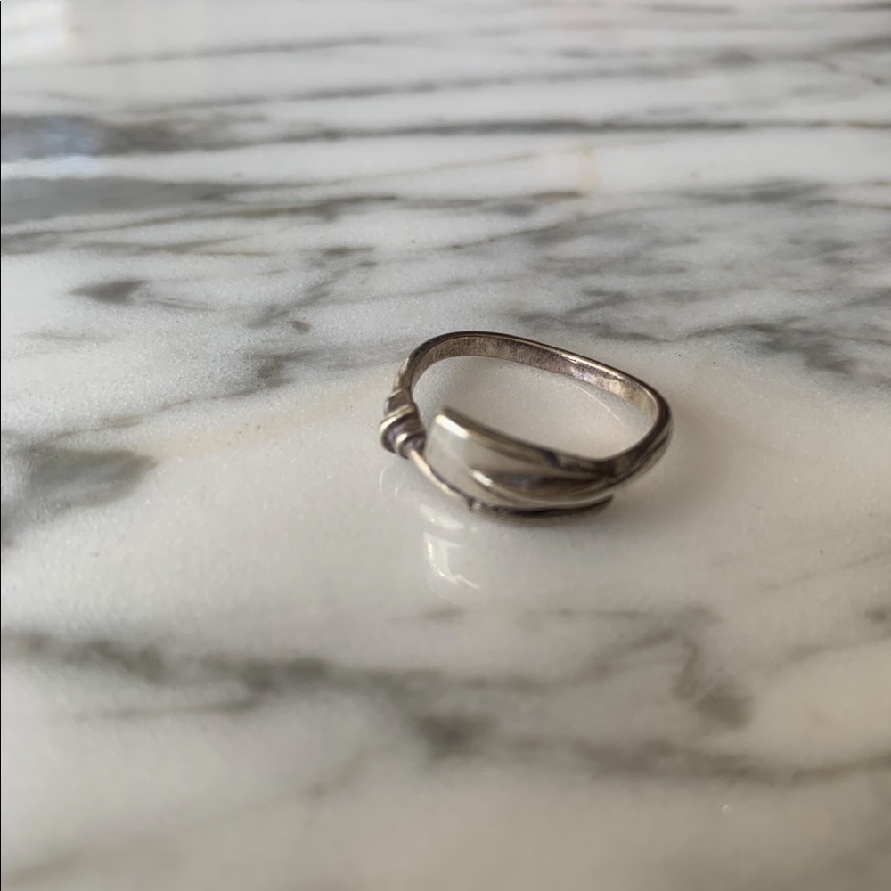 Rubini Jewelers Sterling Silver Oar Wrap Ring - Picture 3 of 6